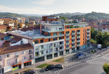 04 - il complesso ex Mulino Valente - vista aerea da piazza Savona