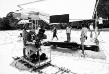 Sul set del film “Un giorno devi andare”