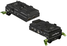LANPARTE VBP-01 (5V, 7.4V, 12V, 15V, D-tap output – HDMI splitter – 15mm rod connector – Porta USB power supply – Cavi di alimentazione DTAP)